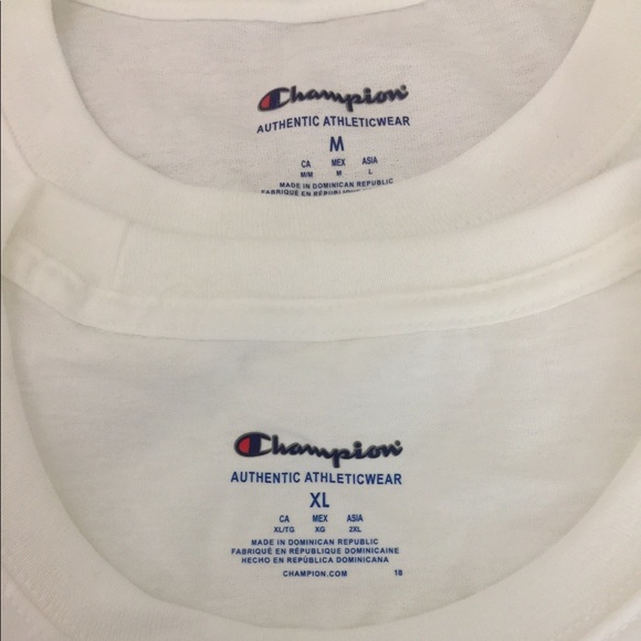 Authentic Champion T425 Crewneck T-shirt - Picture 2 of 3